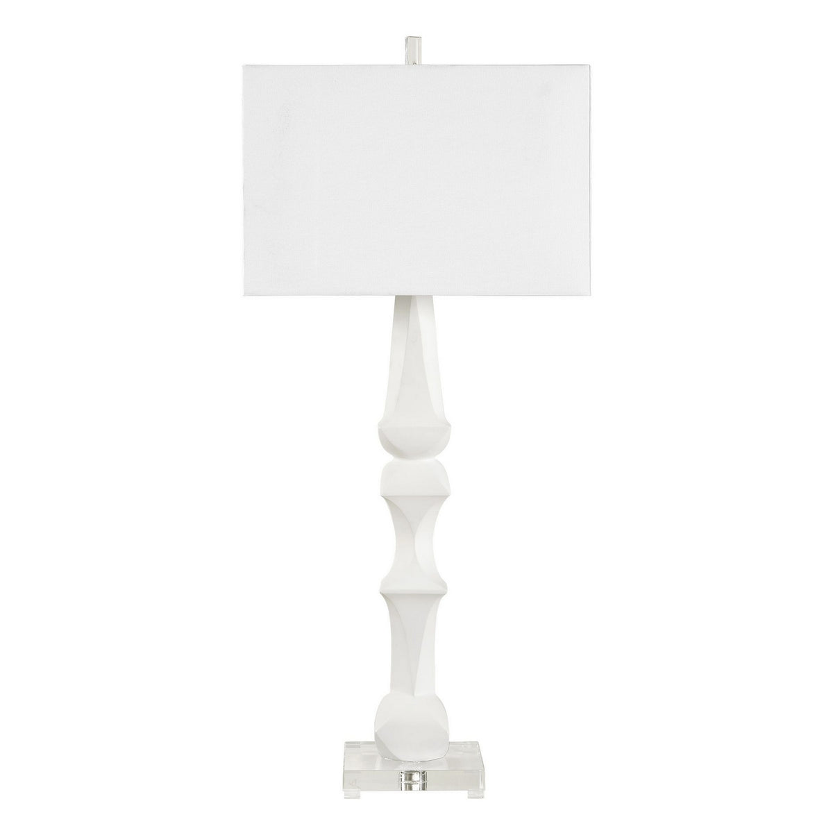 Uttermost - 30648 - One Light Table Lamp - Mayme - Polished Nickel