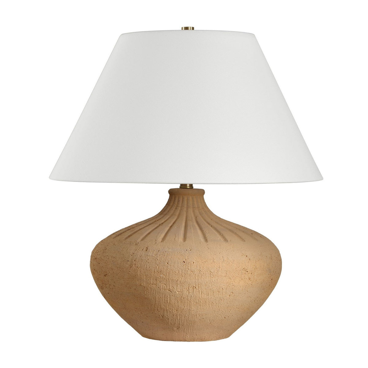 Uttermost - 30653-1 - Une lumière Lampe de table - Eldon - Laiton