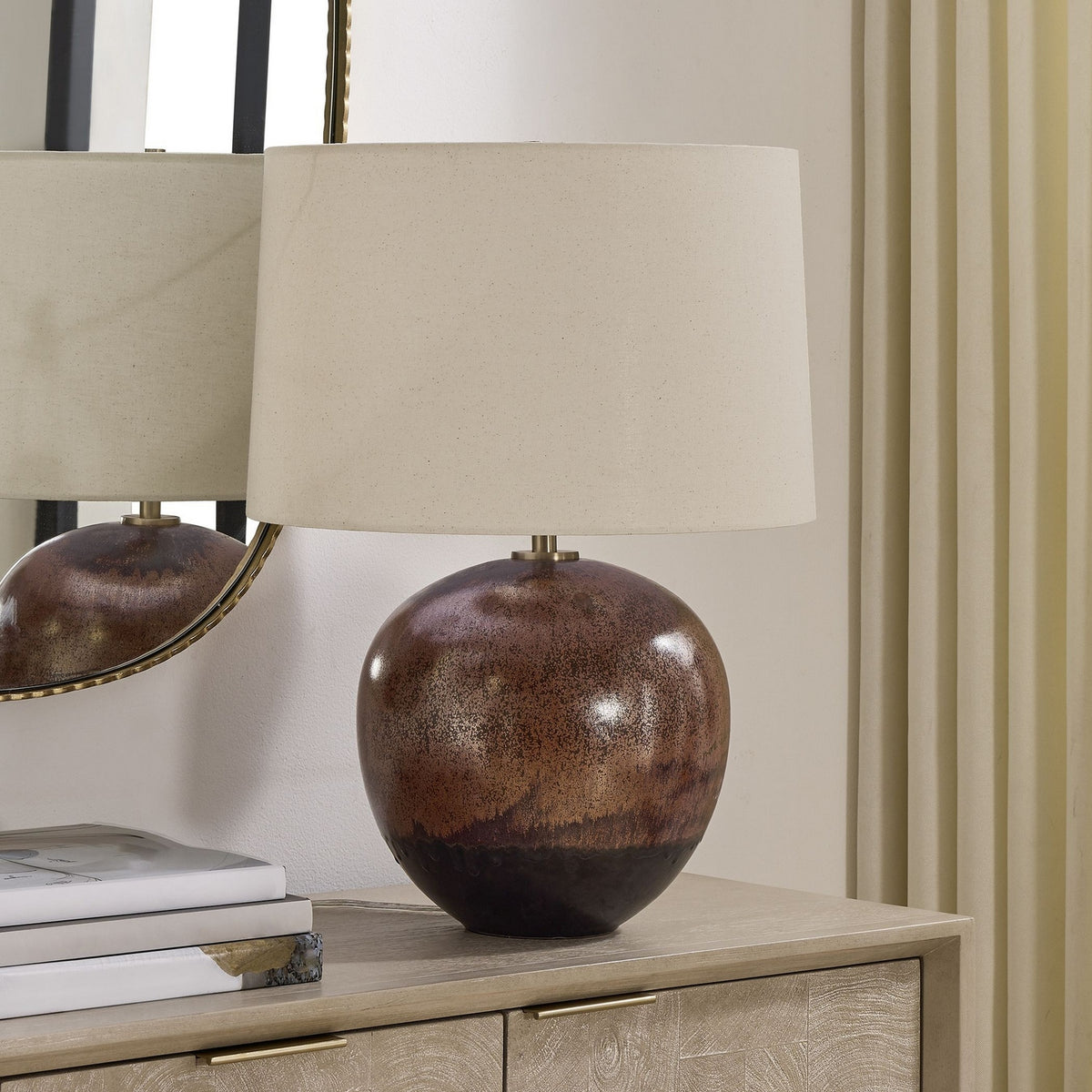 Uttermost - 30654-1 - One Light Table Lamp - Brownell - Dark Bronze