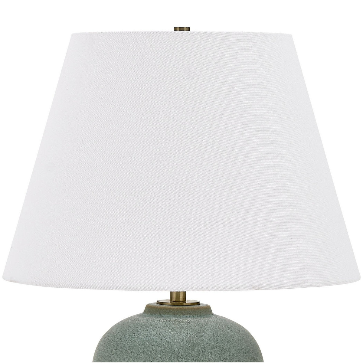 Uttermost - 30655-1 - Une lumière Lampe de table - Elwyn - Laiton antique