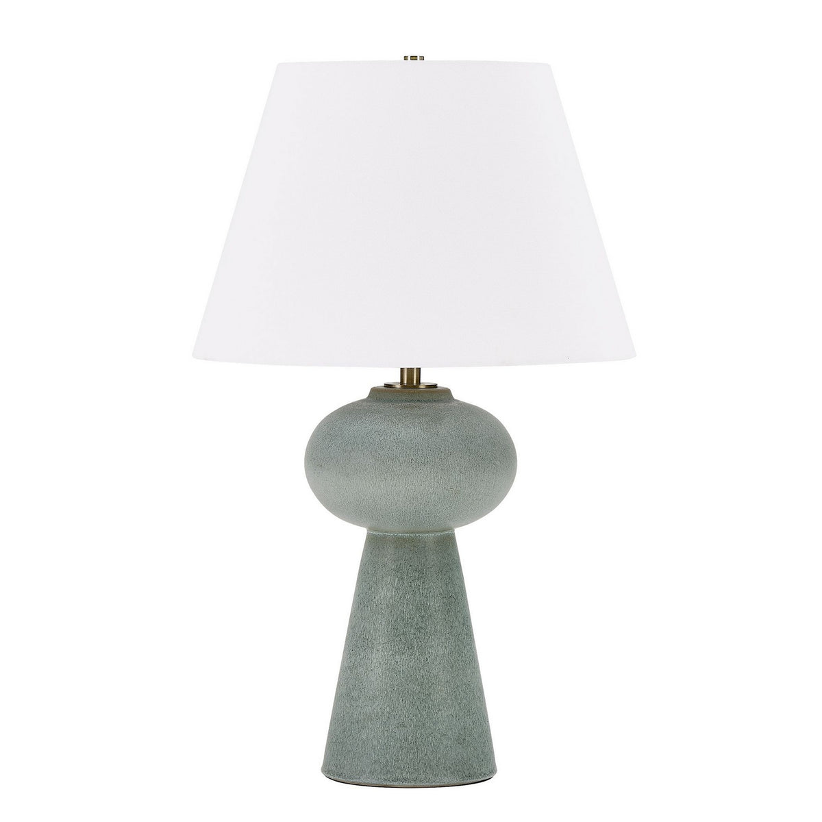Uttermost - 30655-1 - Une lumière Lampe de table - Elwyn - Laiton antique