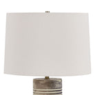 Uttermost - 30657-1 - Une lumière Lampe de table - Vale - Laiton antique