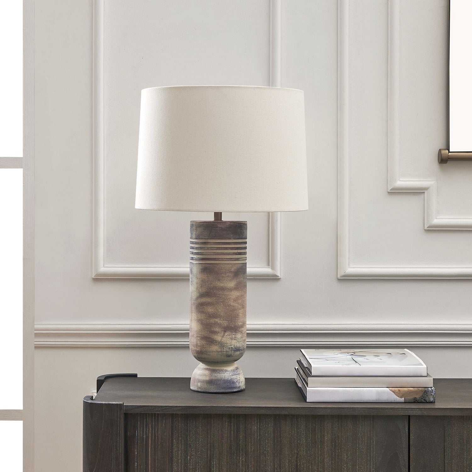 Uttermost - 30657-1 - One Light Table Lamp - Vale - Antique Brass