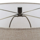 Uttermost - 30665 - Une lumière Lampe de table - Barat - Noir élégant