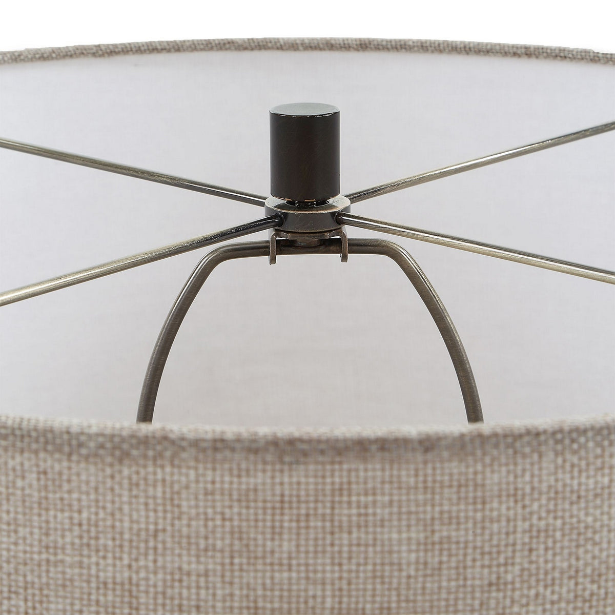 Uttermost - 30665 - One Light Table Lamp - Barat - Sleek Black