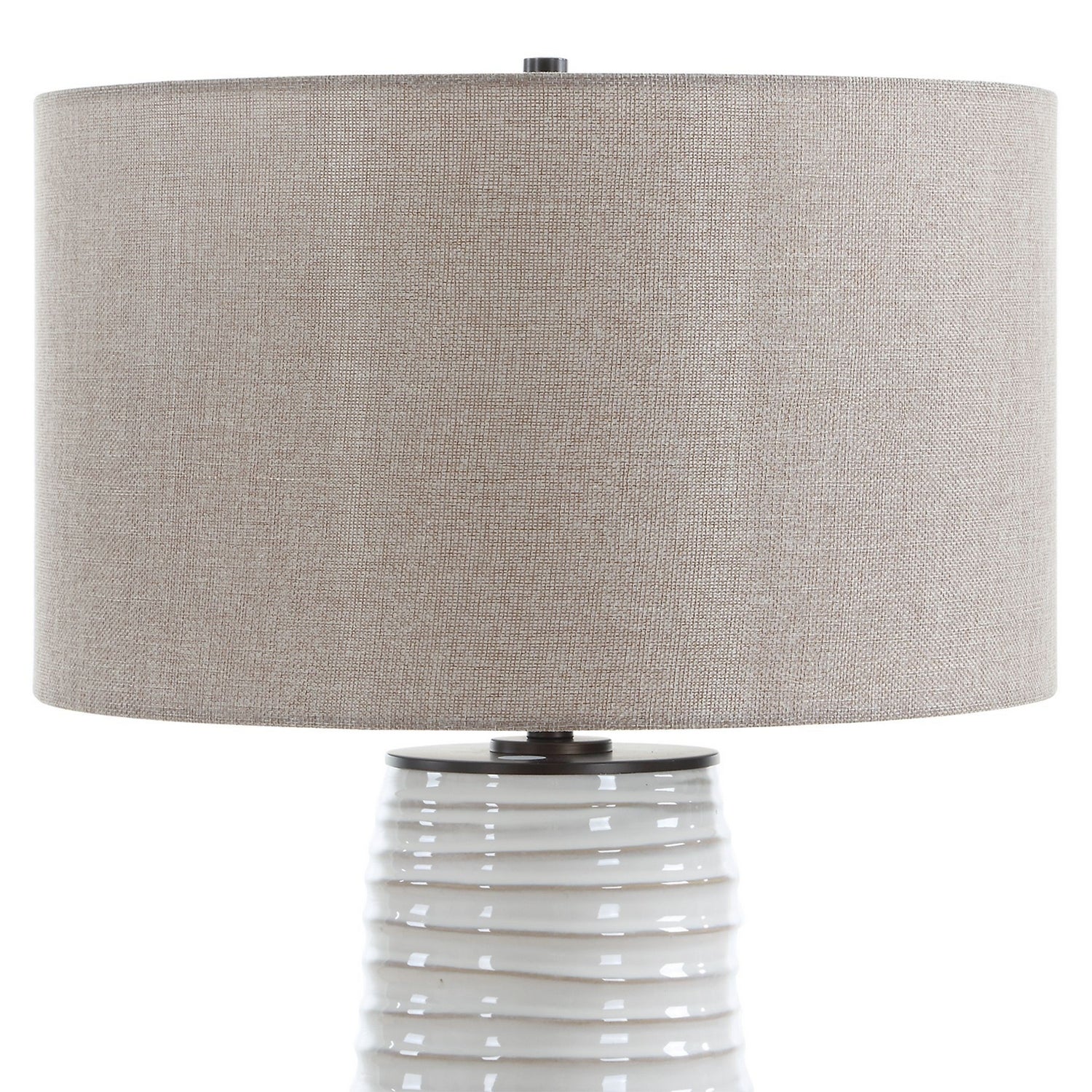 Uttermost - 30665 - Une lumière Lampe de table - Barat - Noir élégant