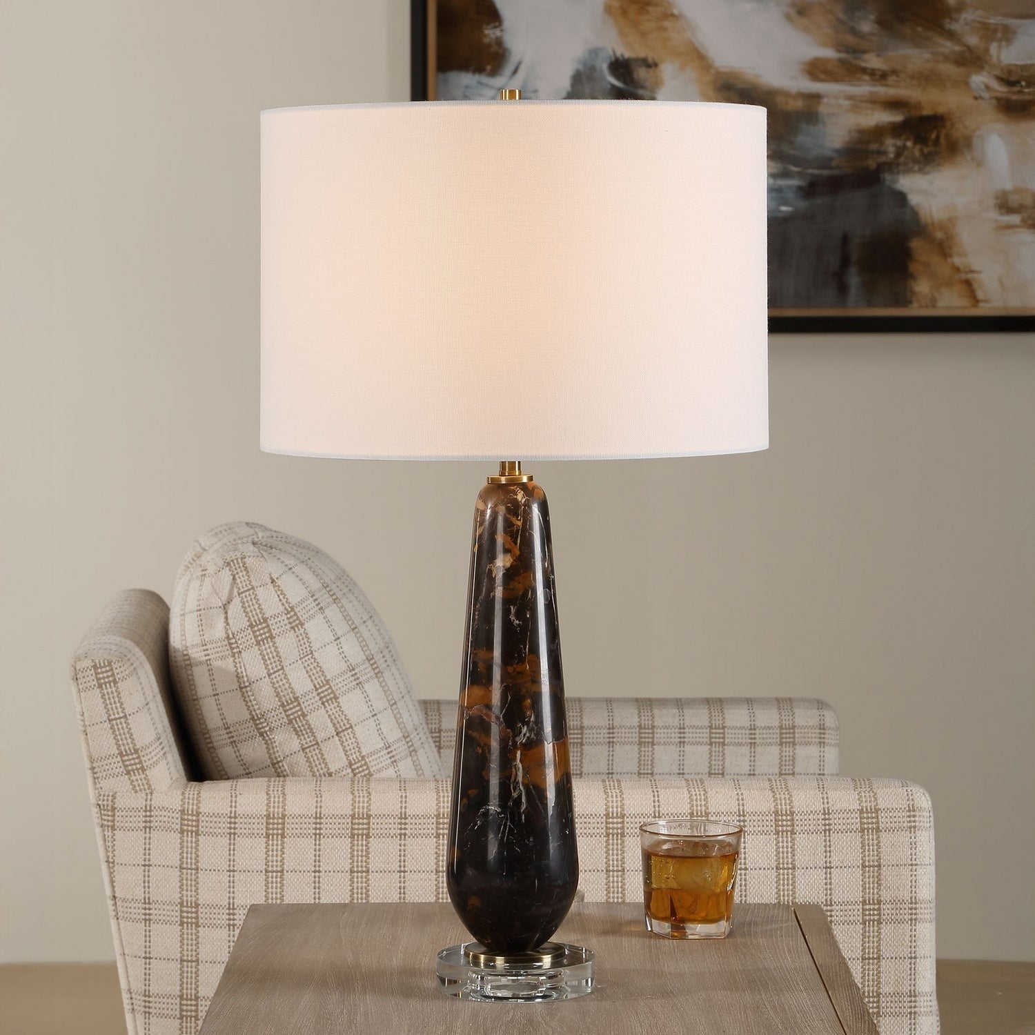 Uttermost - 30670-1 - One Light Table Lamp - Dames - Antique Brass