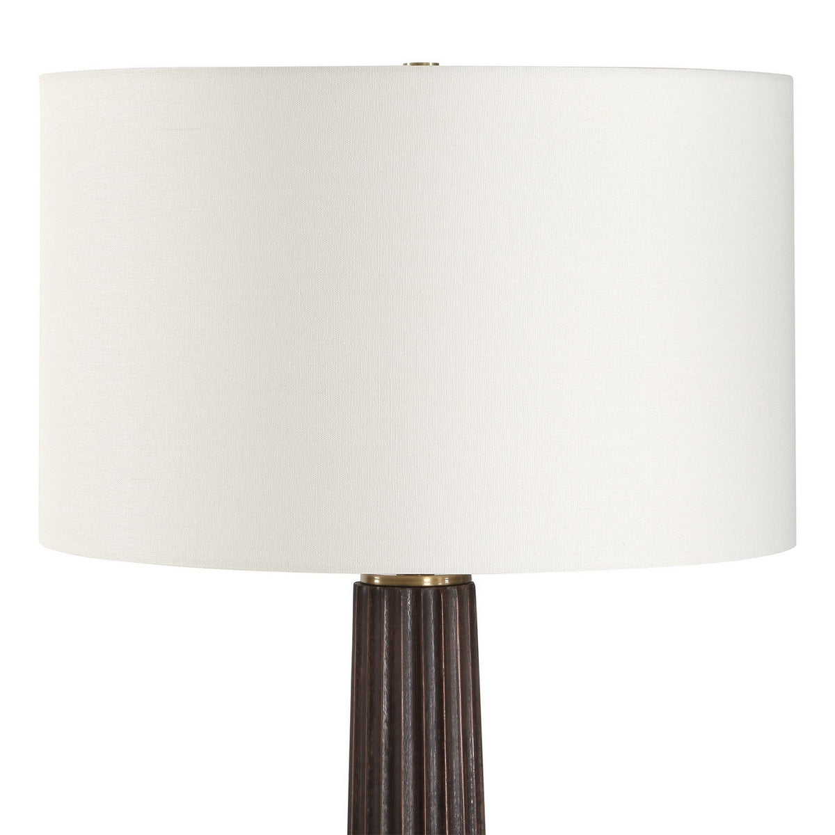Uttermost - 30671 - Lampadaire à une lumière - Forage - Laiton antique