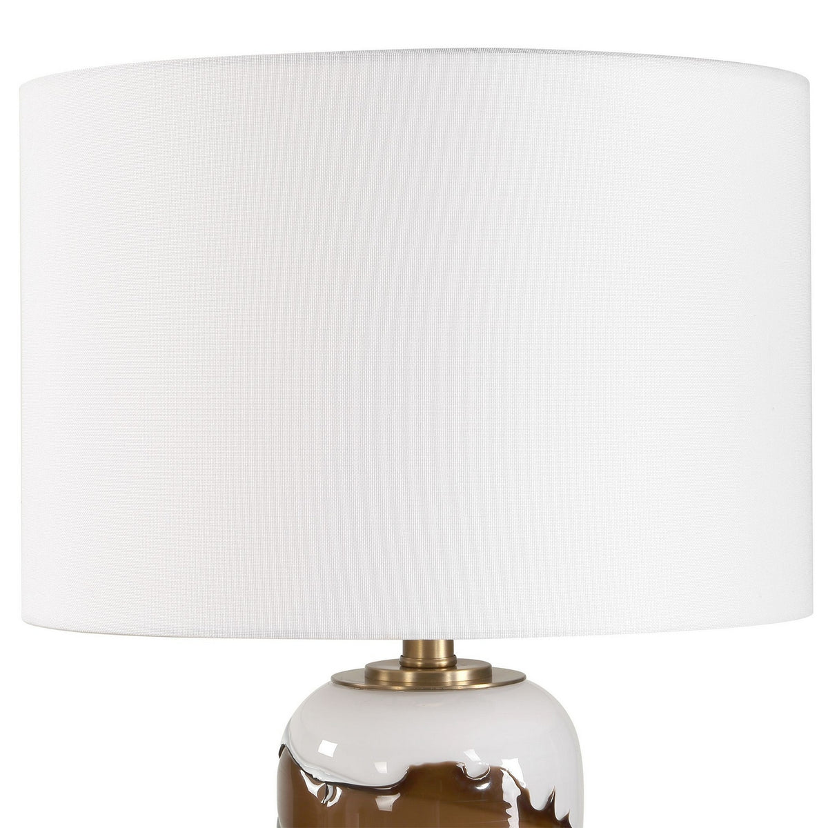 Uttermost - 30672-1 - Une lumière Lampe de table - Ararat - Laiton antique