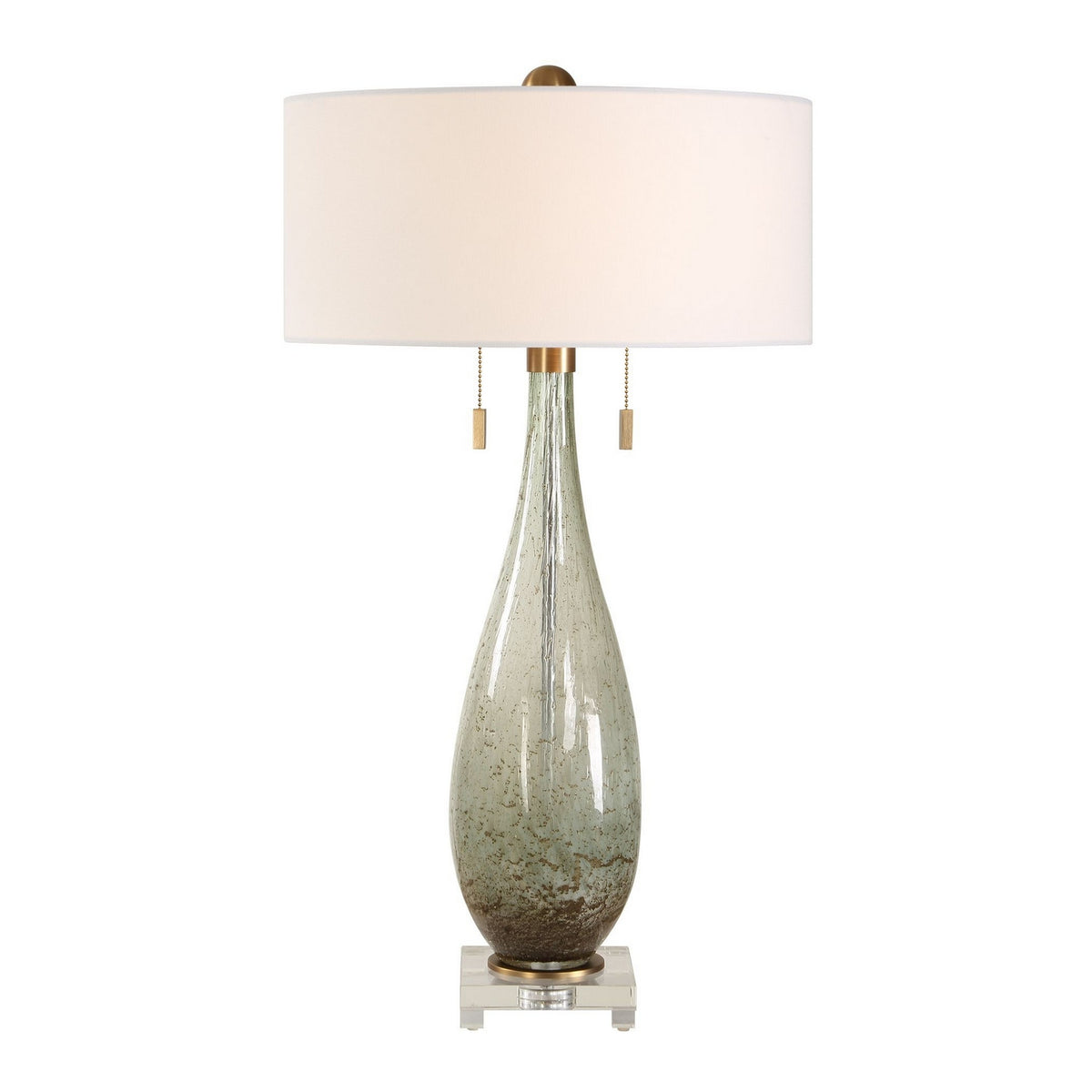 Uttermost - 30675 - One Light Table Lamp - Cardoni - Brushed Brass