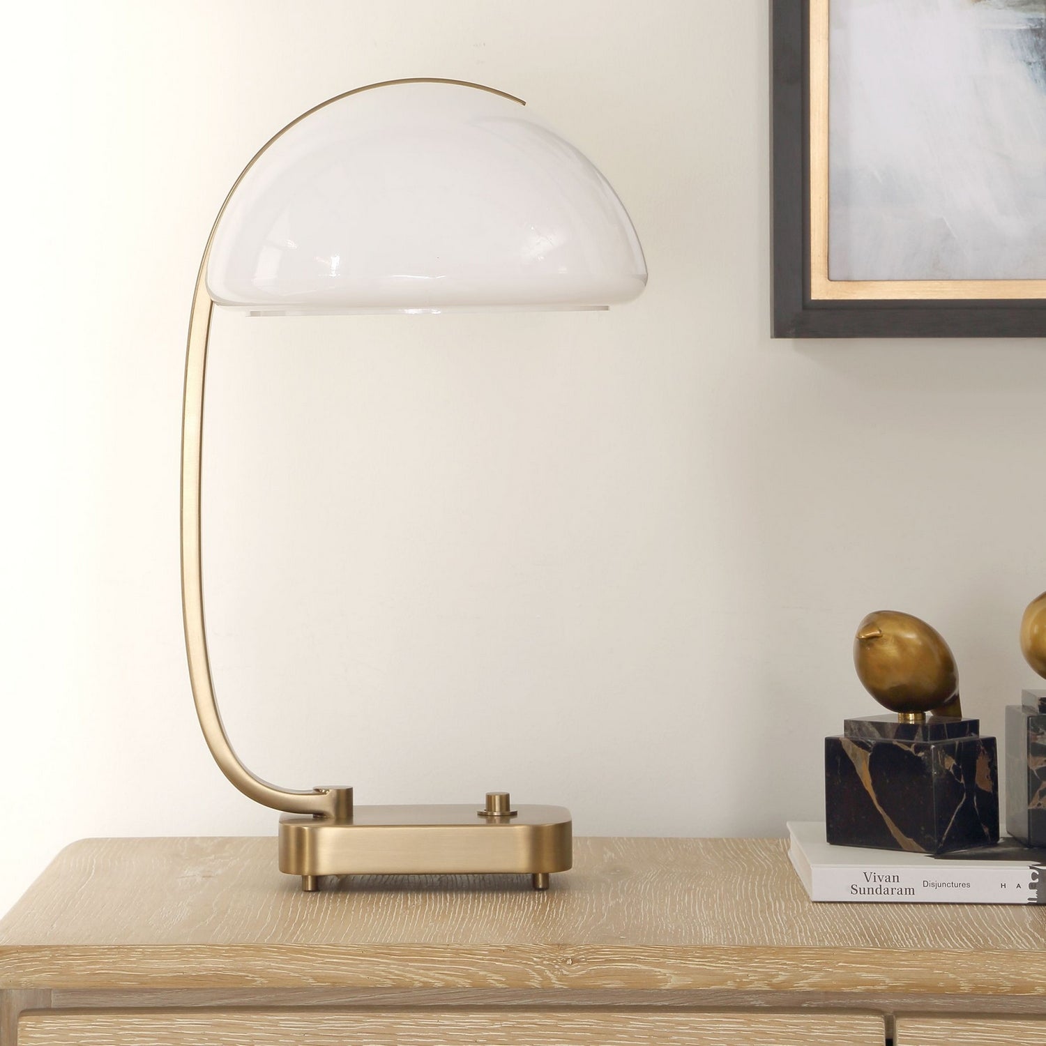 Uttermost - 30676-1 - Lampe de bureau à une lumière - Bend The Rules - Laiton antique