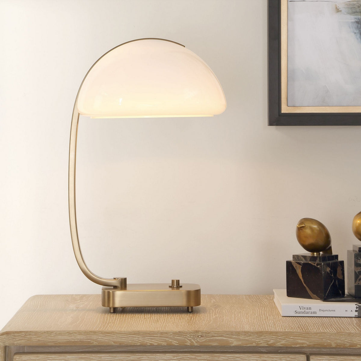 Uttermost - 30676-1 - Lampe de bureau à une lumière - Bend The Rules - Laiton antique