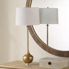 Uttermost - 30678 - One Light Buffet Lamp - Good As Gold - Brushed Antique Gold