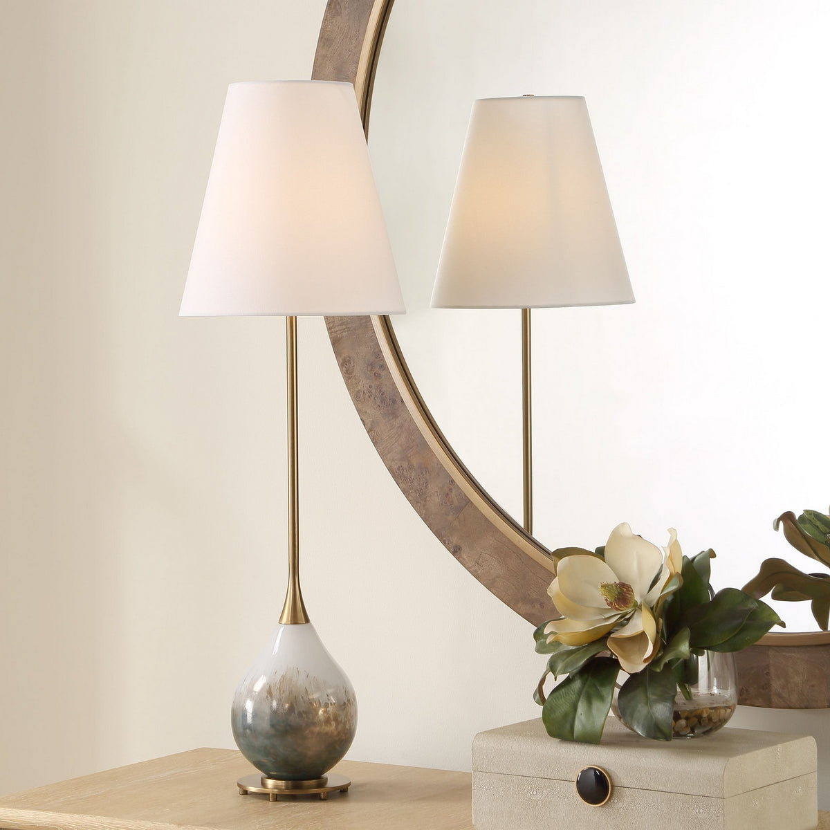 Uttermost - 30687 - Lampe de buffet à une lumière - Cardoni - Laiton antique