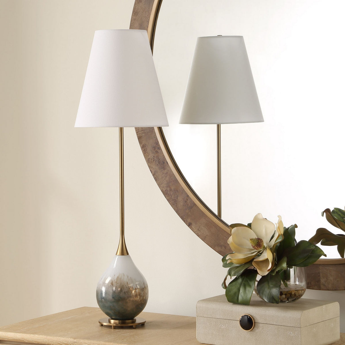 Uttermost - 30687 - Lampe de buffet à une lumière - Cardoni - Laiton antique