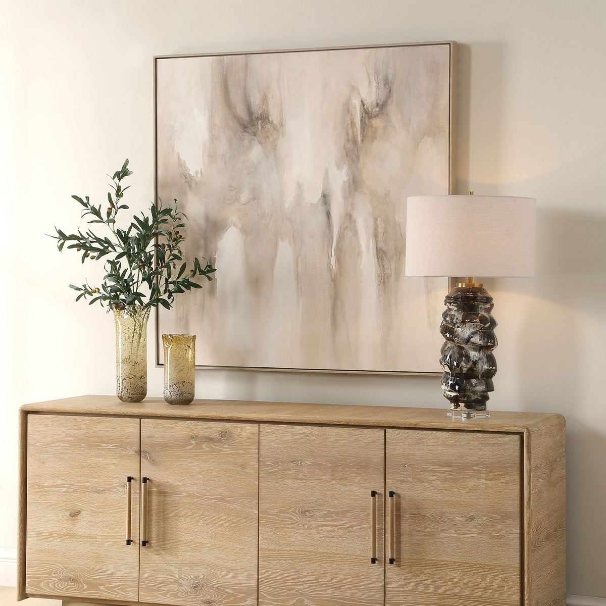 Uttermost - 32468 - Art abstrait - Embarquer - Bois délavé gris