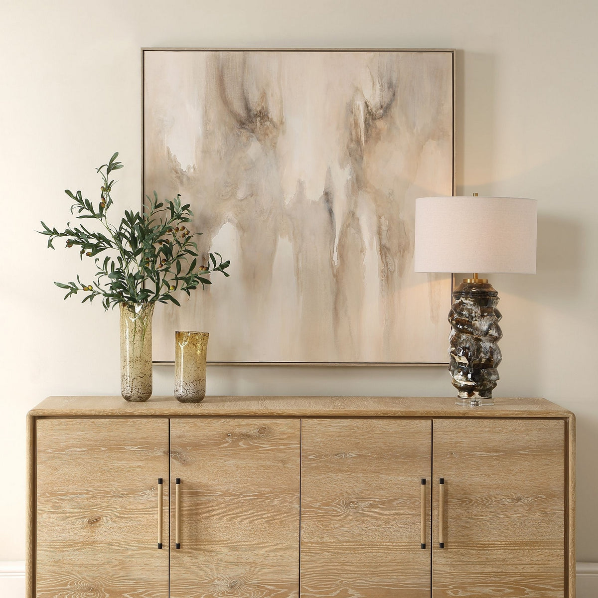 Uttermost - 32468 - Art abstrait - Embarquer - Bois délavé gris