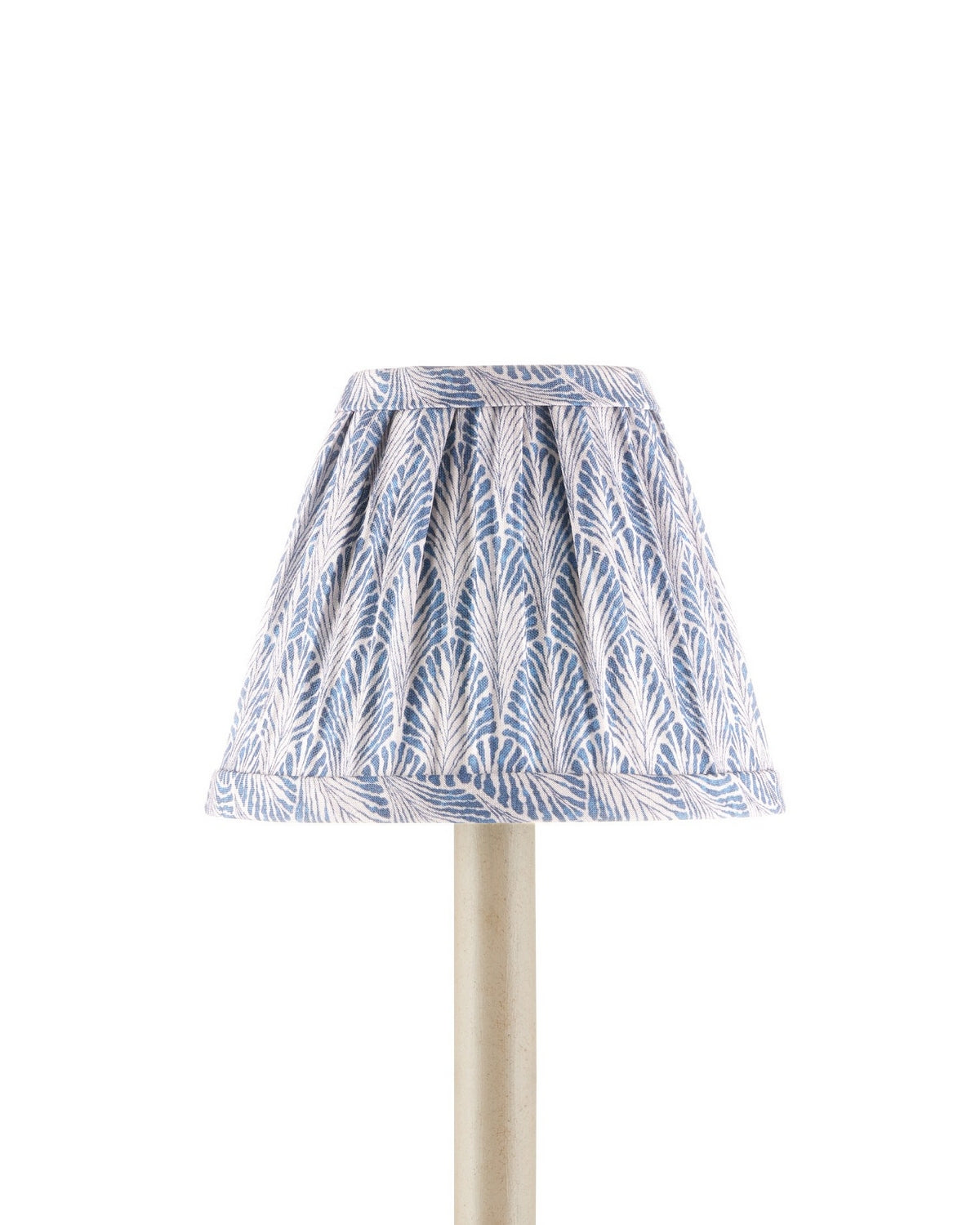 Currey and Company 0900-0051 Plume Shade in Blue/Ivory