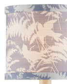 Abat-jour Currey and Company 0900-0056, coloris bleu poussiéreux/ivoire