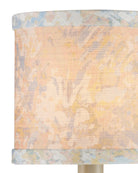 Currey and Company 0900-0060 Nuancier Wildflower en bleu pastel/rose pastel/ivoire