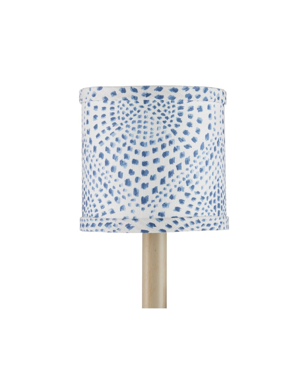 Currey and Company 0900-0063 Abat-jour Lenore en bleu/ivoire