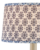 Abat-jour conique Currey and Company 0900-6006 Pembrook bleu