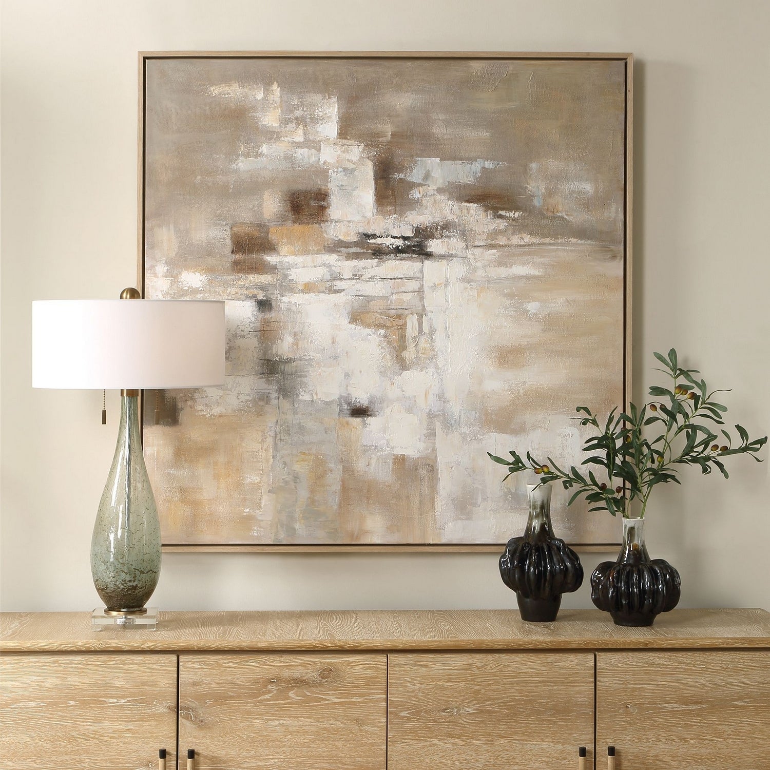 Uttermost - 32473 - Art abstrait - De temps en temps - Bois délavé gris