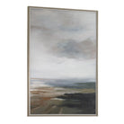 Uttermost - 32491 - Impression paysage - Plaines - Bois gris et blanc
