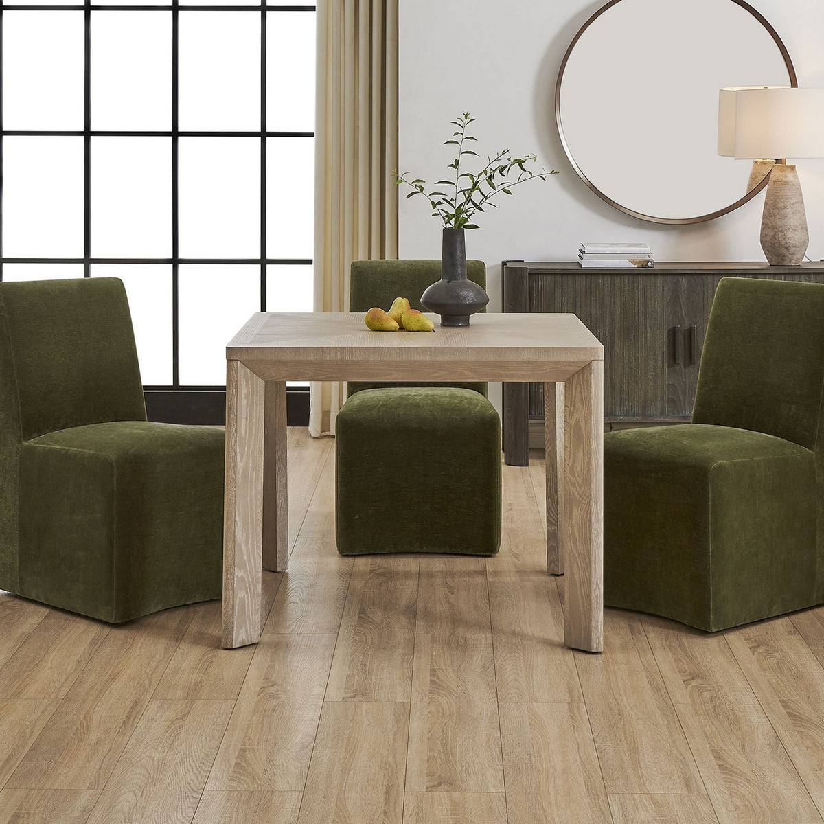 Uttermost - 50293 - Table de jeu de salle à manger - Noval - Chêne blanc massif