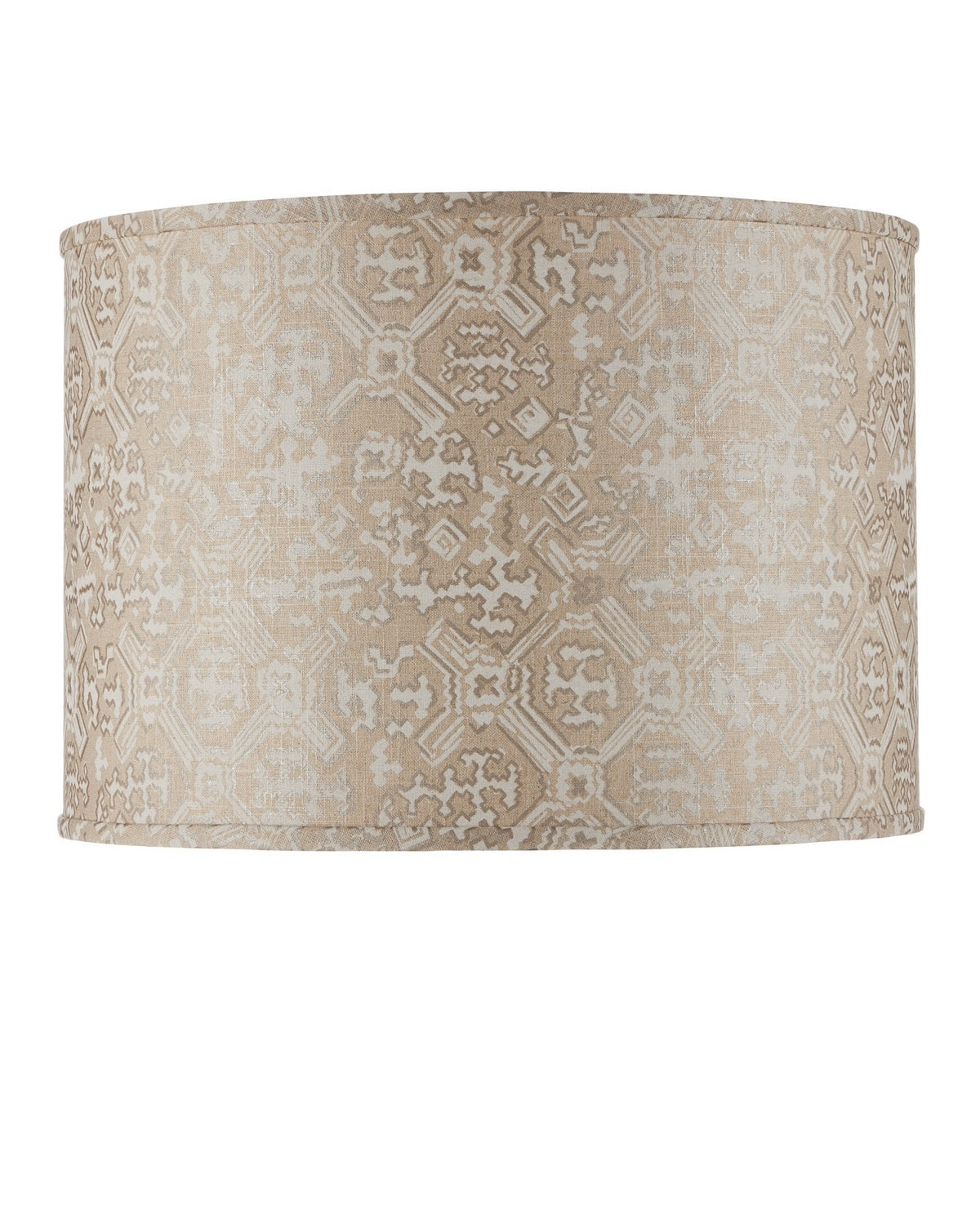 Abat-jour tambour Nomad de Currey and Company 0900-6013, couleur beige/ivoire