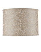 Abat-jour tambour Nomad de Currey and Company 0900-6013, couleur beige/ivoire