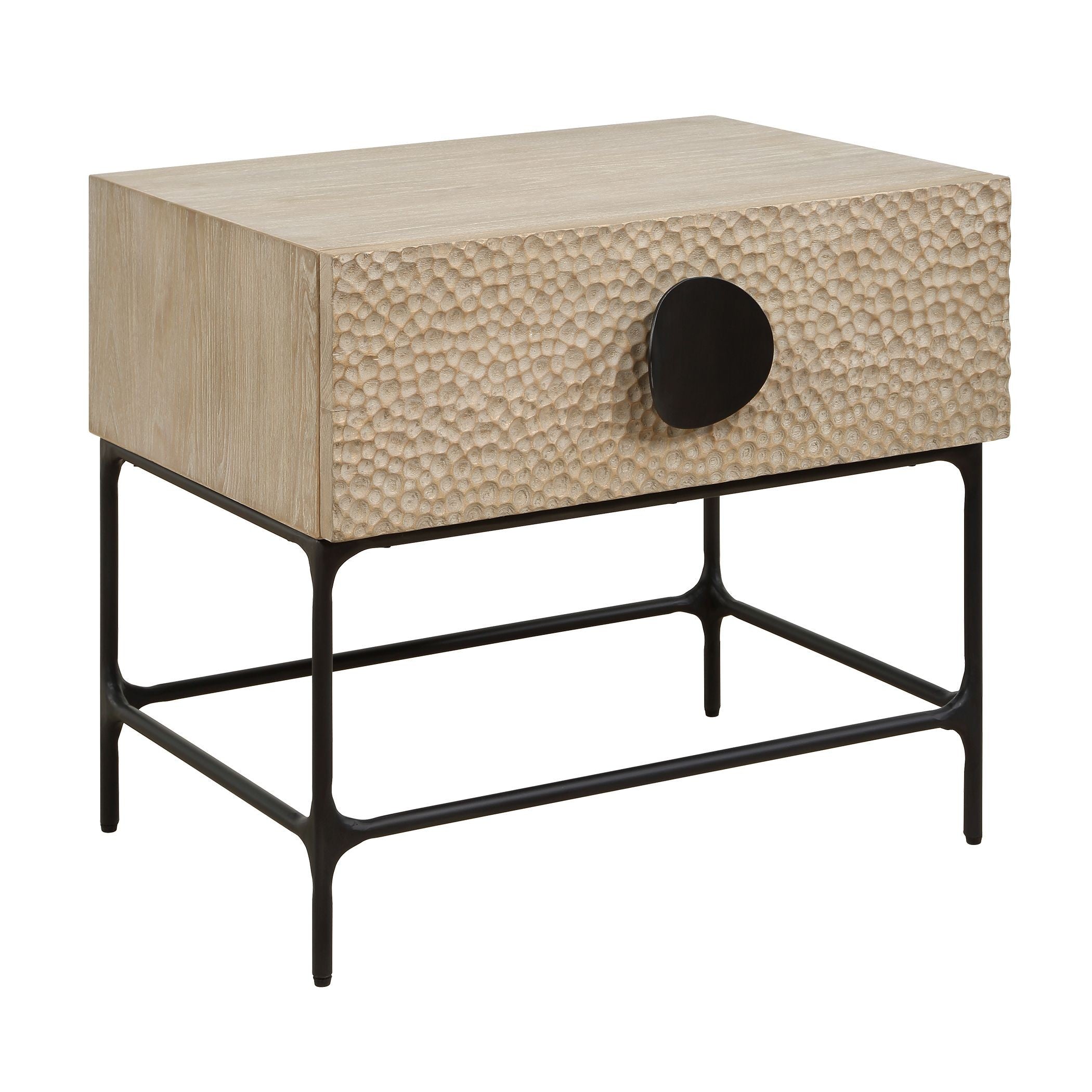 Uttermost - 50357 - Table d'appoint - Lunar - Noir uni