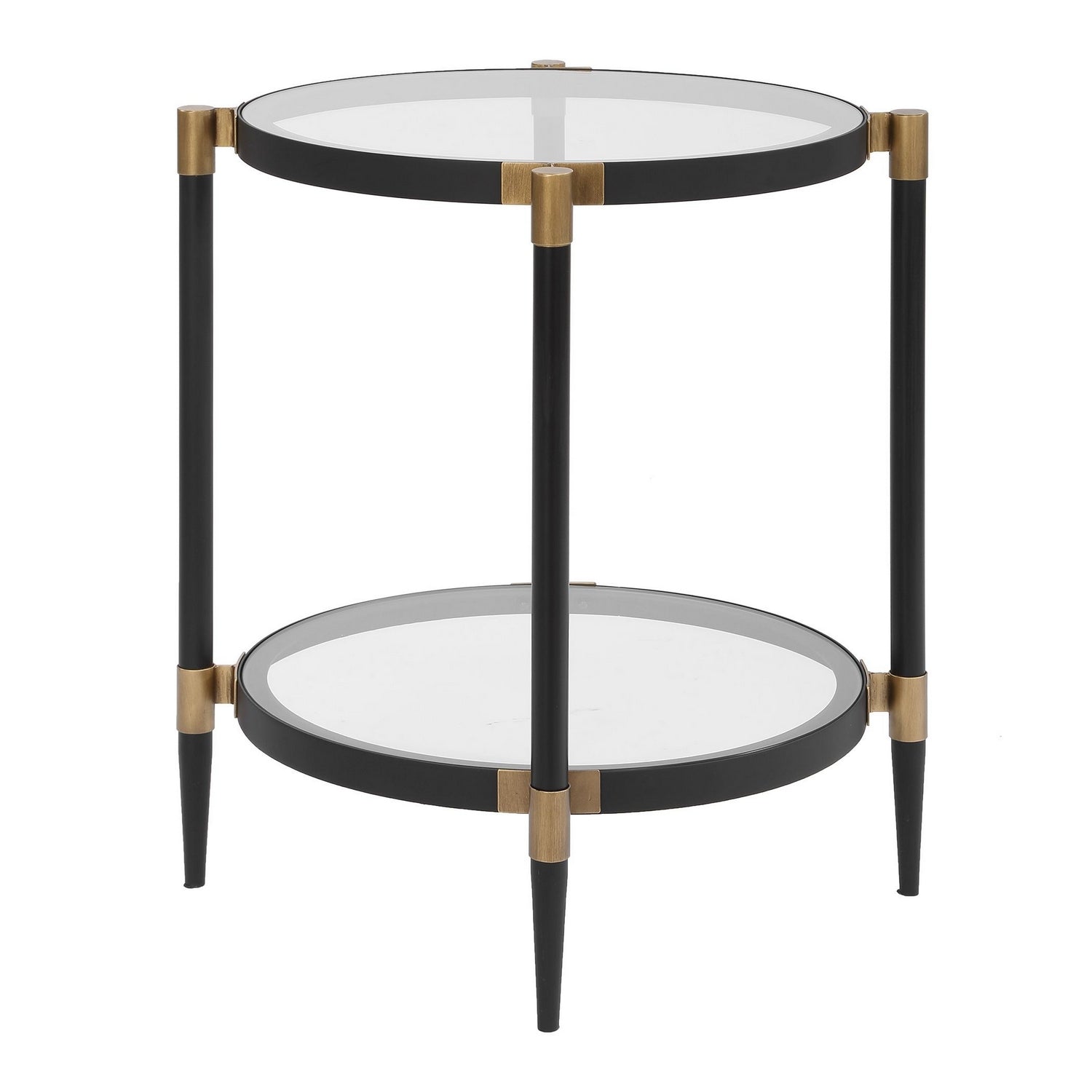 Uttermost - 50360 - Side Table - Chadid - Black Iron