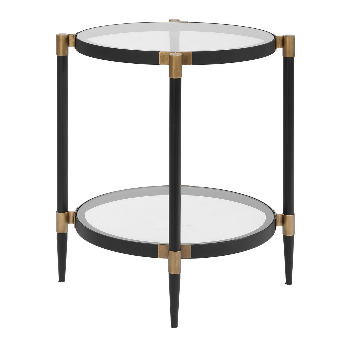 Uttermost - 50360 - Side Table - Chadid - Black Iron