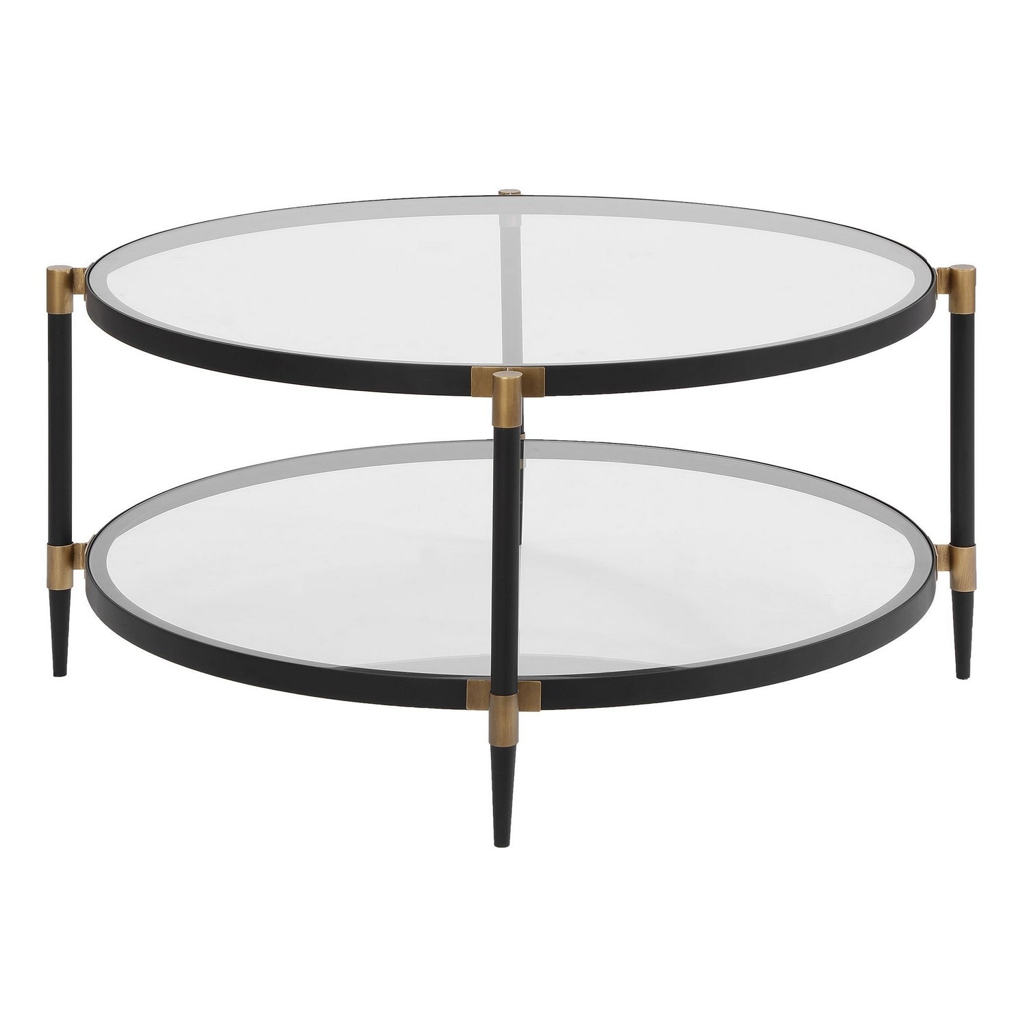 Uttermost - 50361 - Coffee Table - Chadid - Black Iron