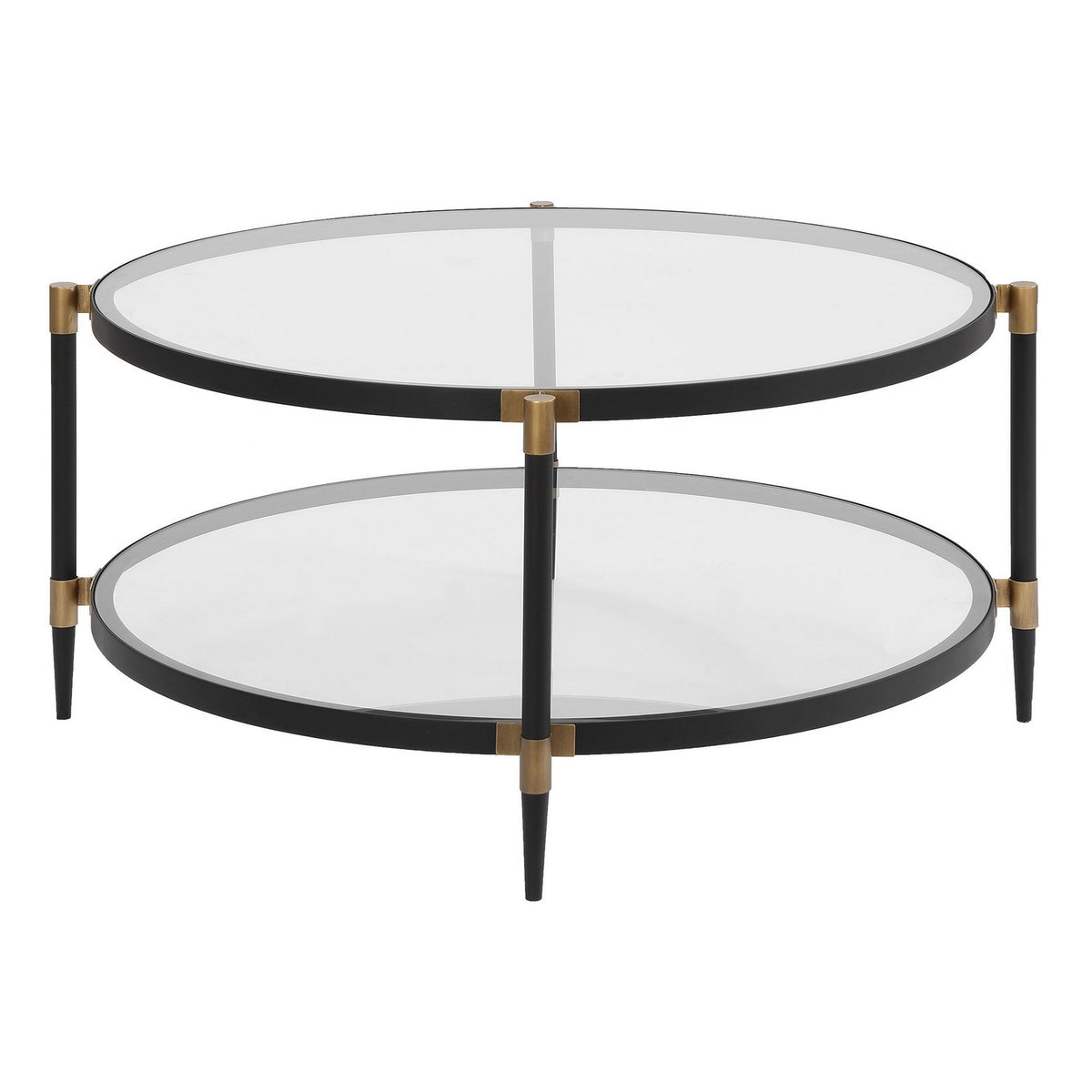 Uttermost - 50361 - Coffee Table - Chadid - Black Iron