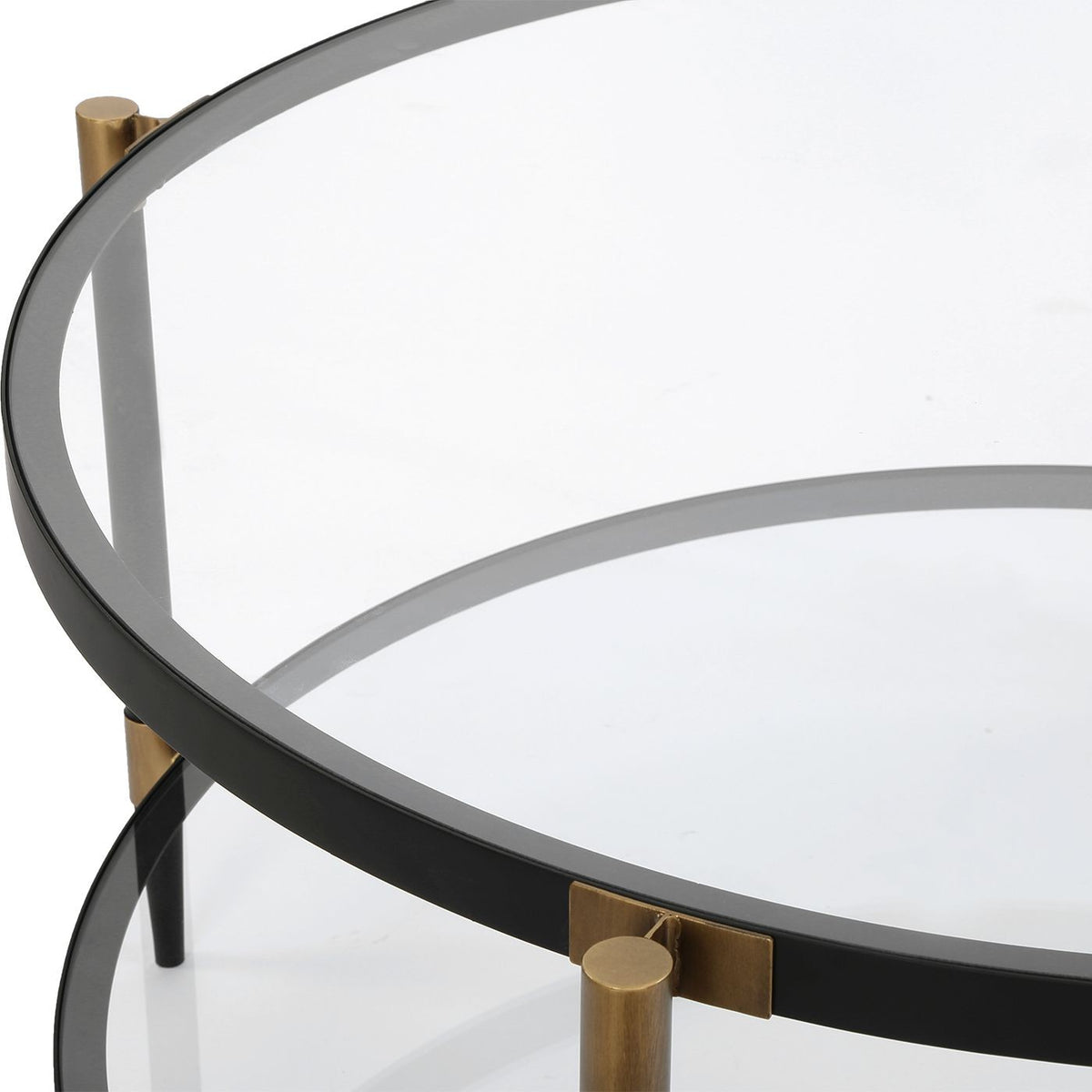 Uttermost - 50361 - Coffee Table - Chadid - Black Iron