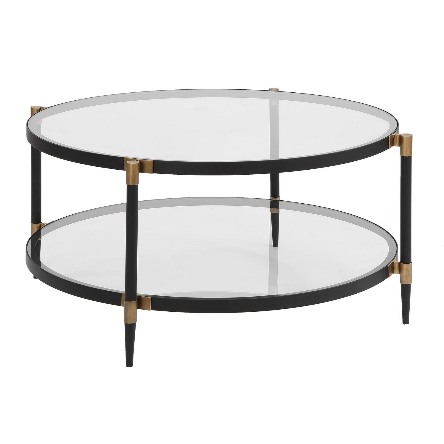 Uttermost - 50361 - Coffee Table - Chadid - Black Iron