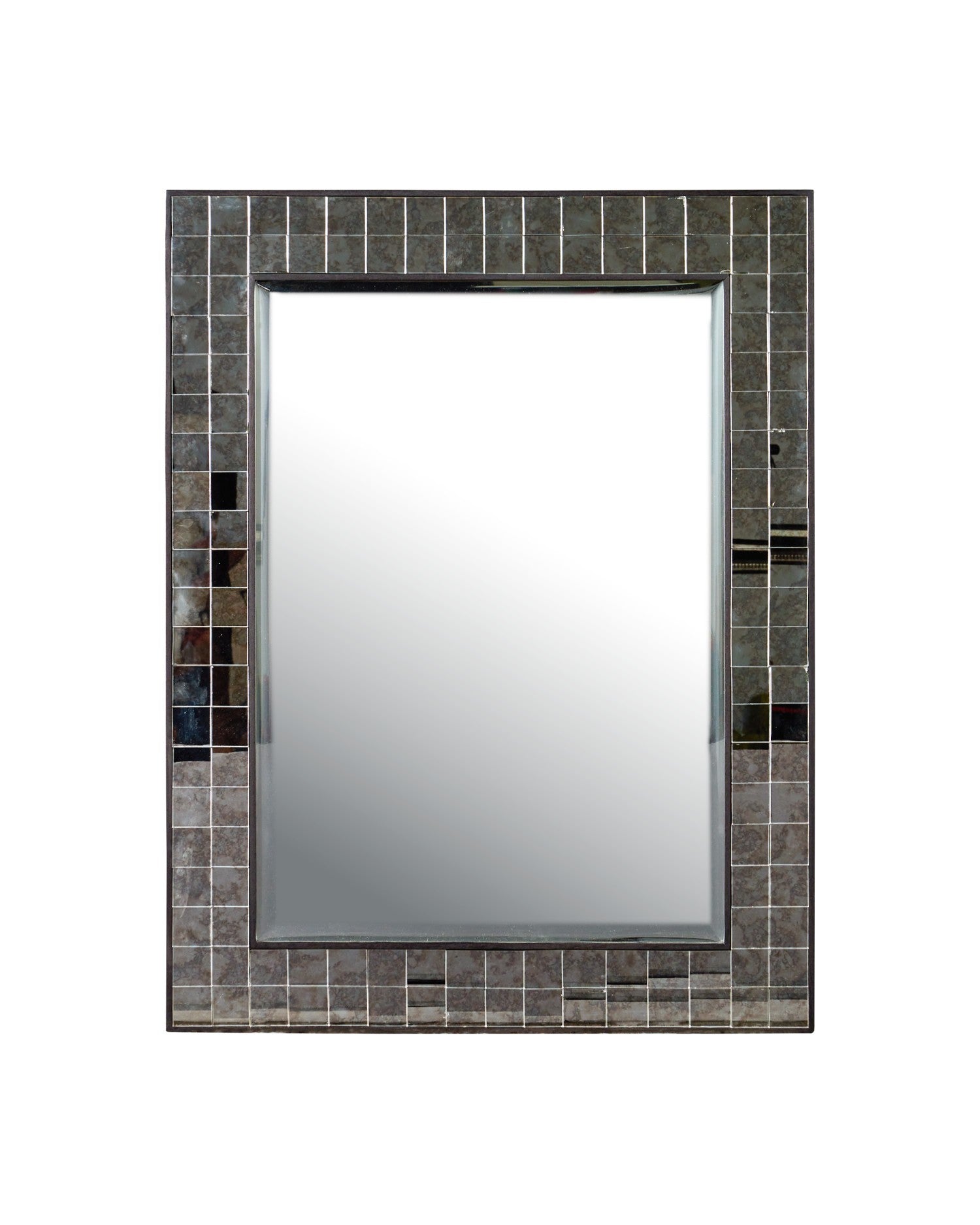 Currey and Company - 1000-0166 - Mirror - Mosaico - Ebony / Antique Mirror