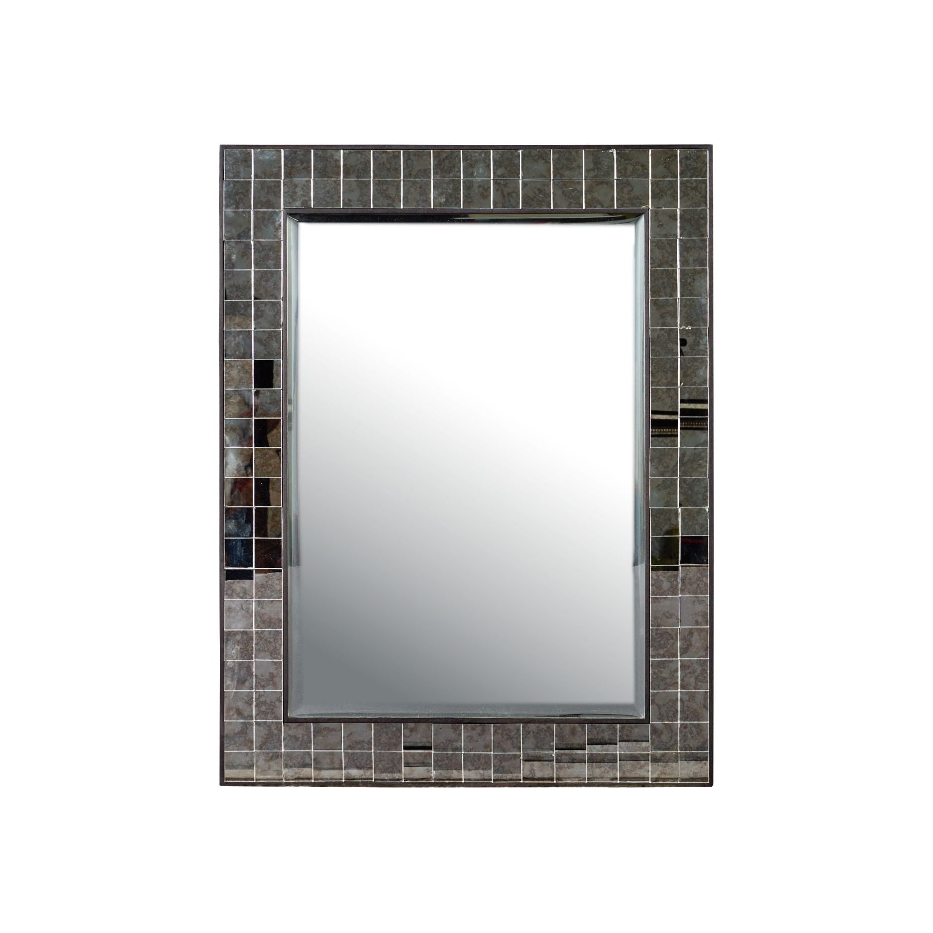Currey and Company - 1000-0166 - Mirror - Mosaico - Ebony / Antique Mirror