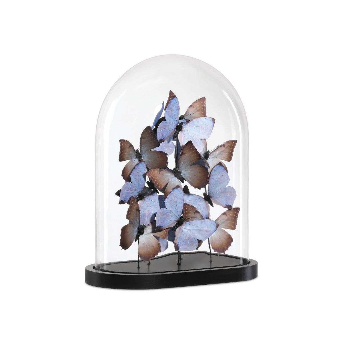 Currey and Company - 1200-0977 - Sculpture - Rue de Bac - Lilac / Brown / Black / Clear