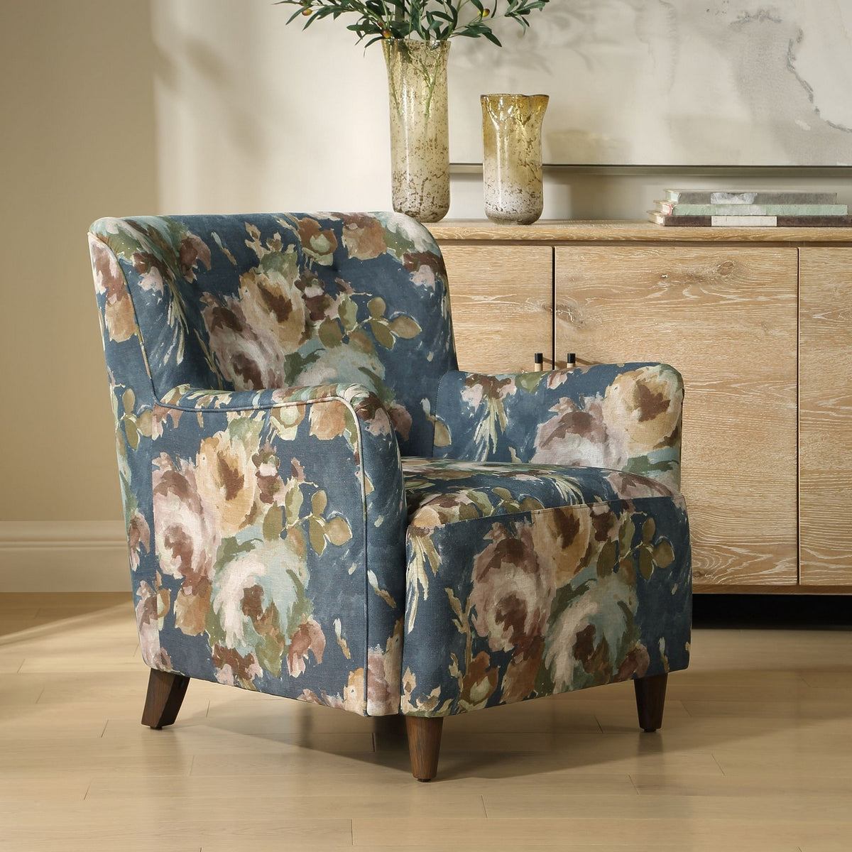 Uttermost - 53050 - Armchair - Lainey - Solid Wood