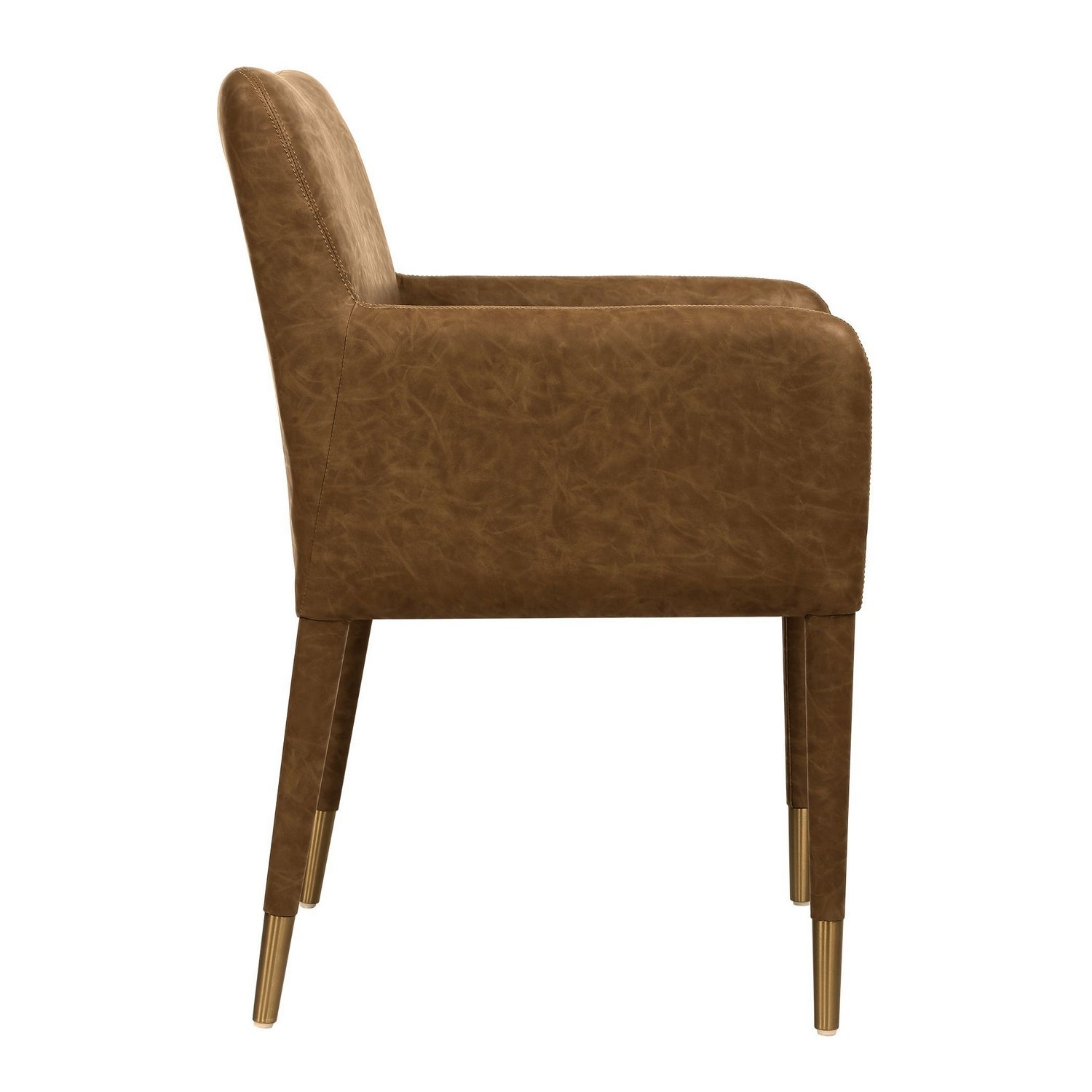 Uttermost - 53055 - Chaise de salle à manger - Conifère - Laiton brossé