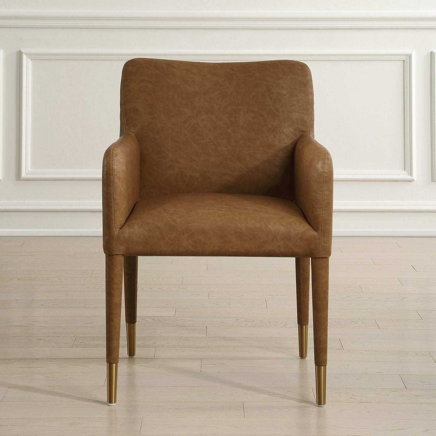 Uttermost - 53055 - Chaise de salle à manger - Conifère - Laiton brossé