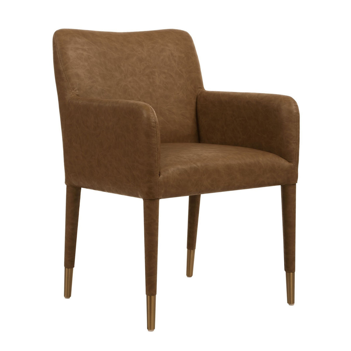Uttermost - 53055 - Dining Chair - Conifer - Brushed Brass