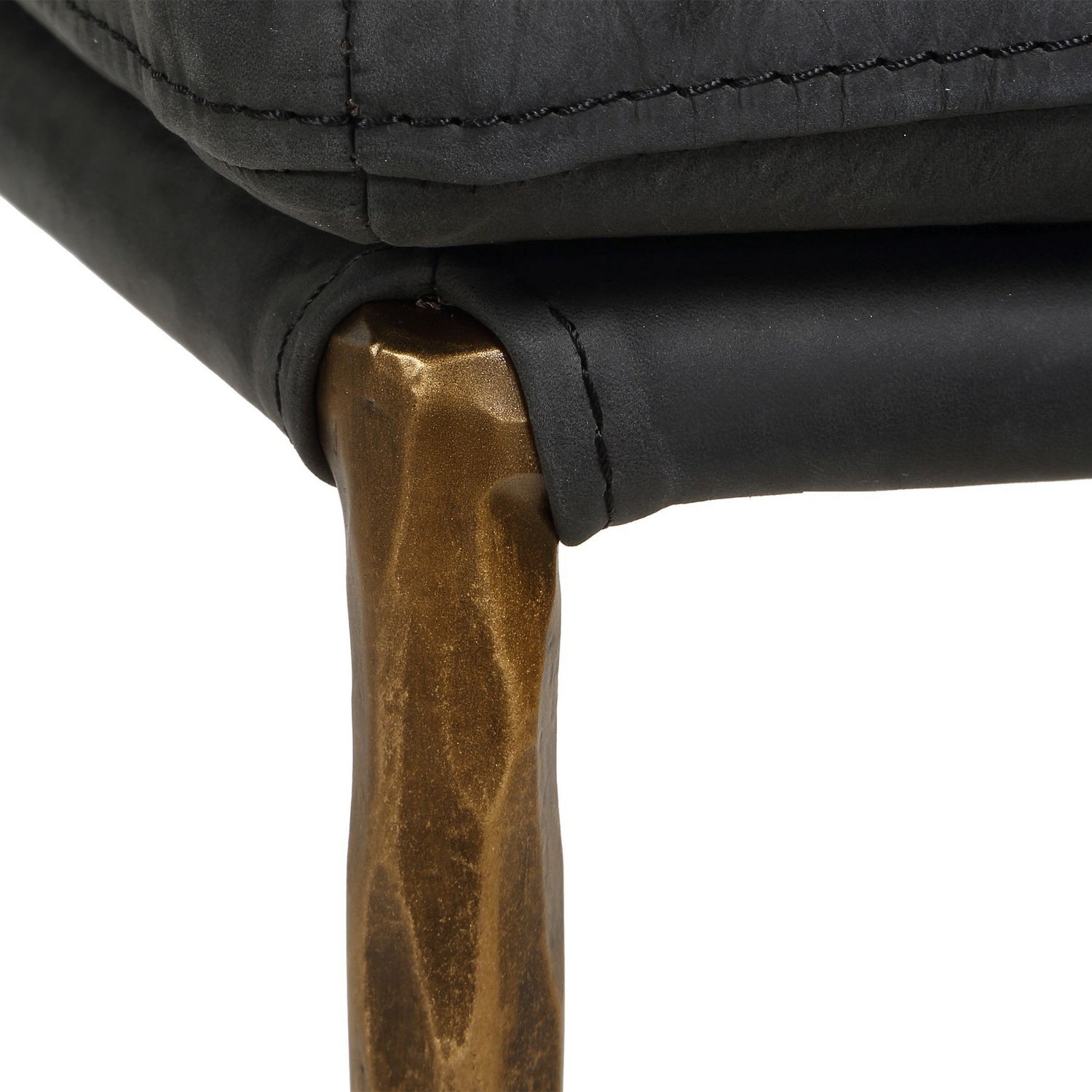 Uttermost - 53058 - Counter Stool - Ascend - Aged Gold