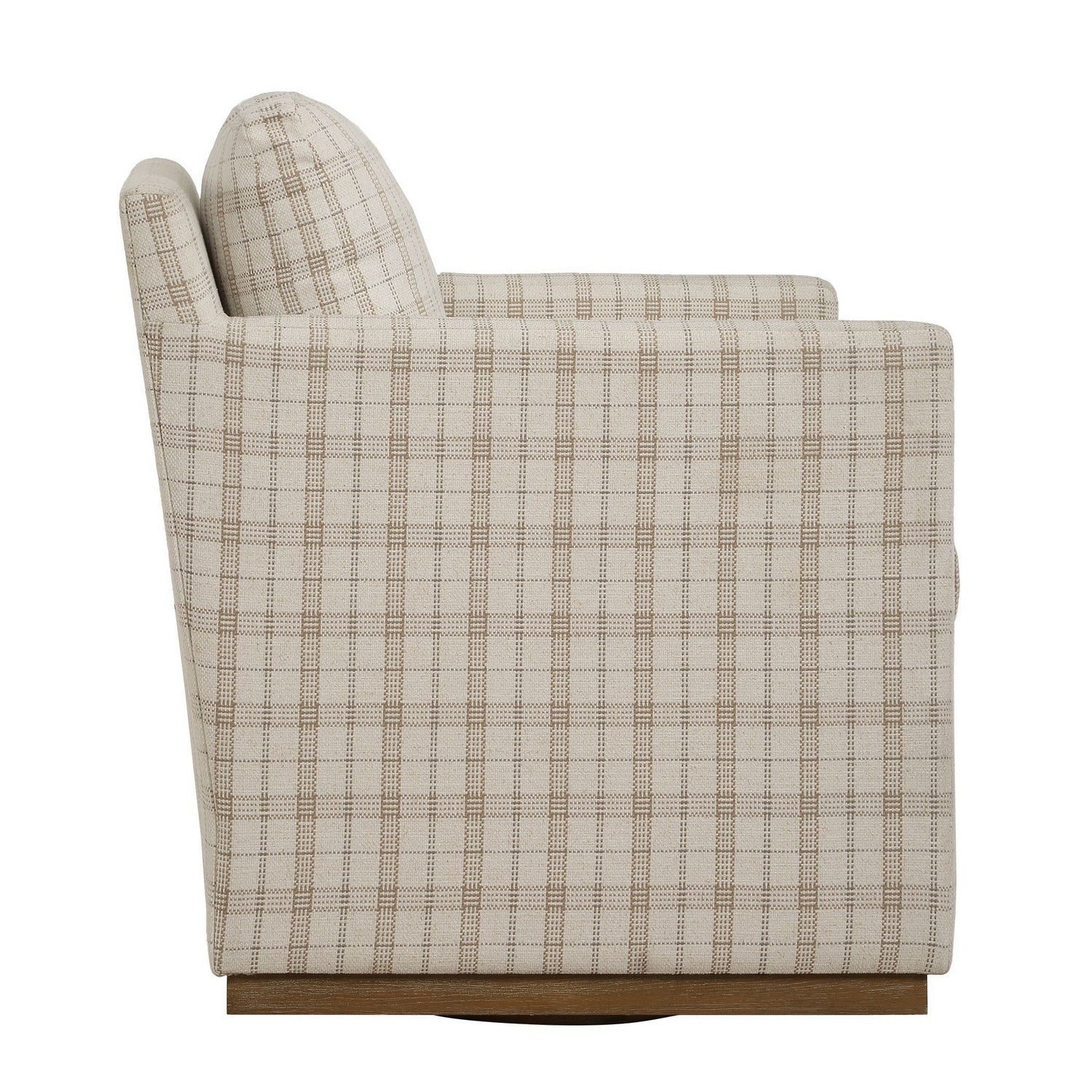Uttermost - 53062 - Swivel Chair - Basie - Natural Oak