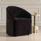 Uttermost - 53068 - Chaise de salle à manger - Harbor - Gris anthracite à hachures croisées