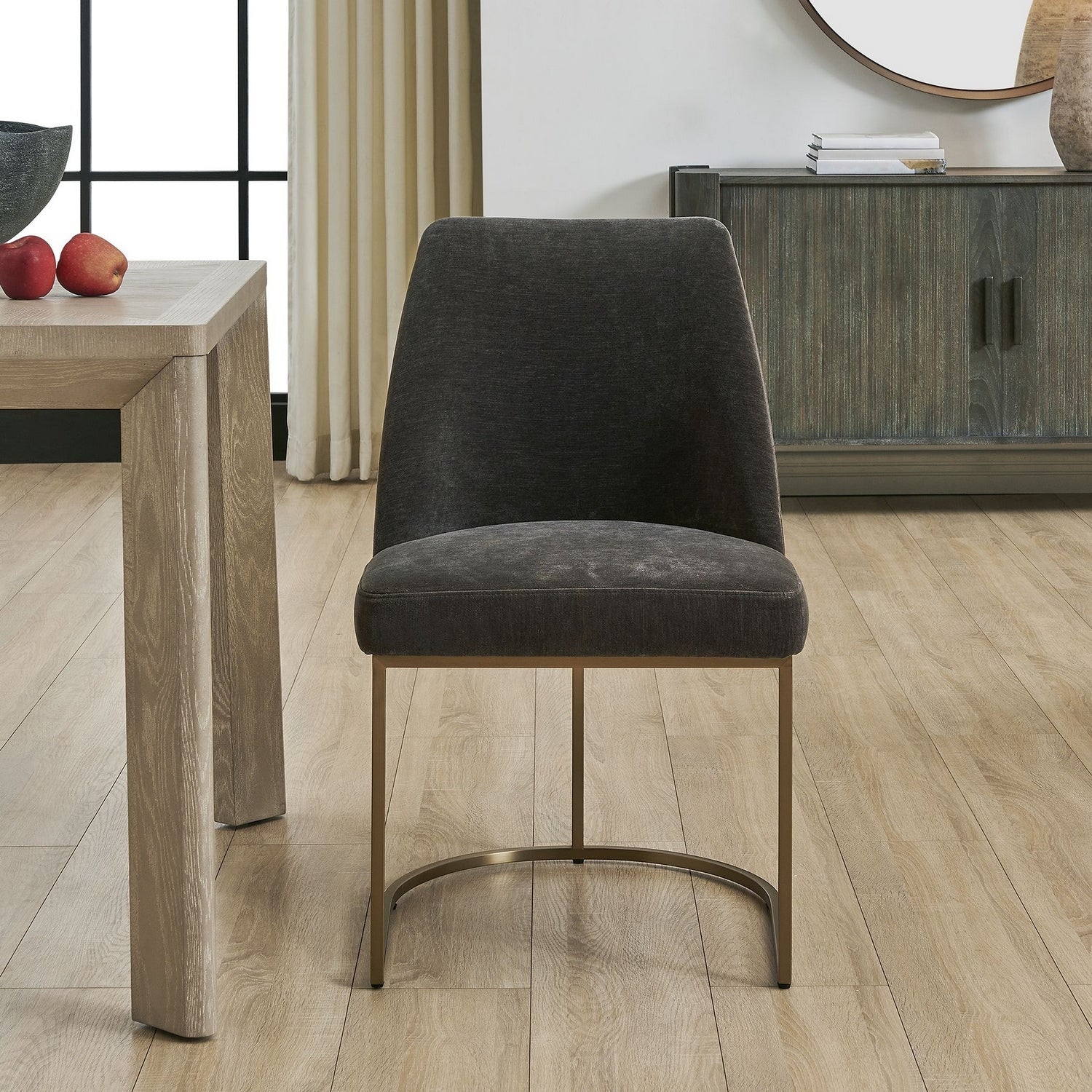 Uttermost - 53074 - Chaise de salle à manger - Hanni - Laiton