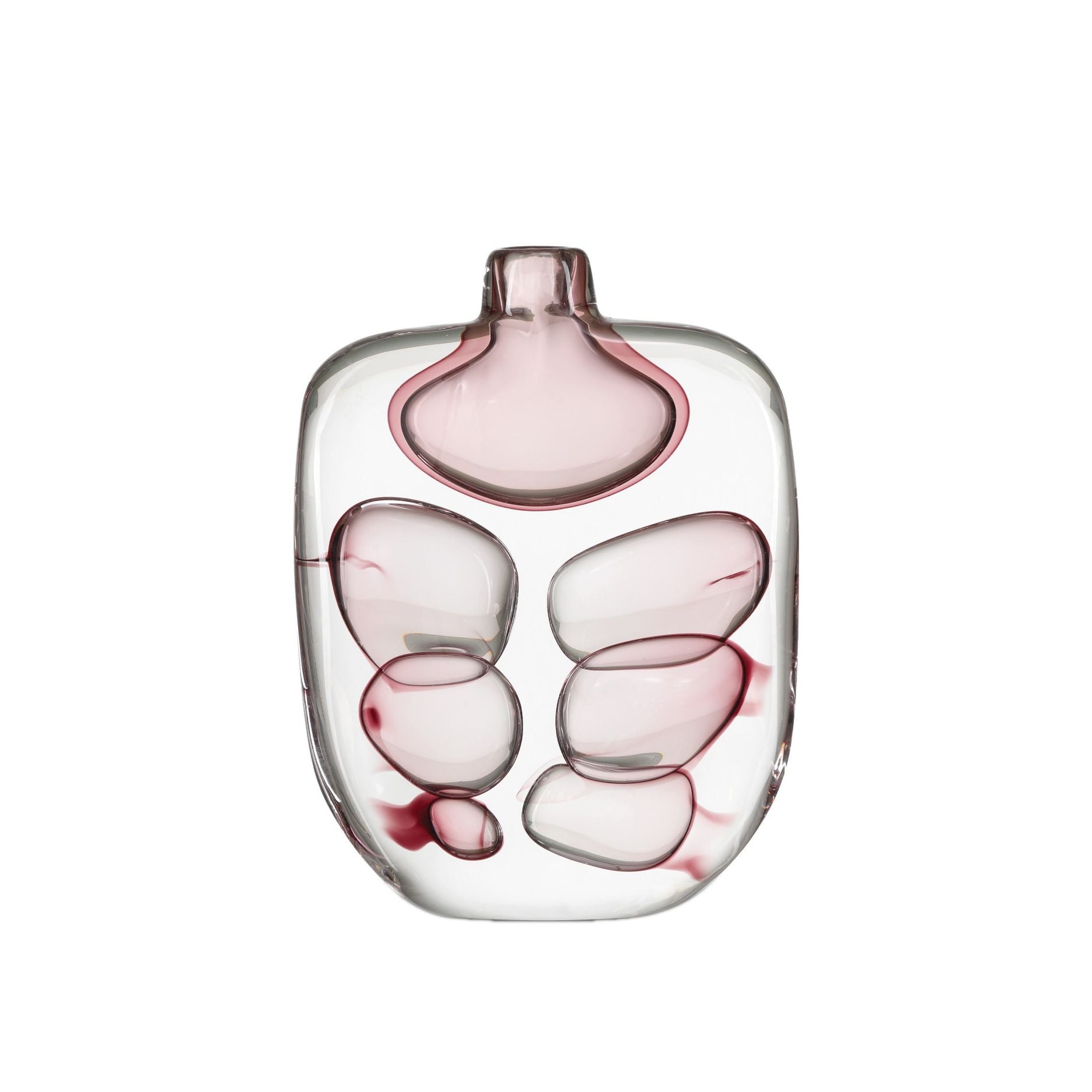 Currey and Company - 1200-1016 - Vase - Vicolino - Transparent / Violet